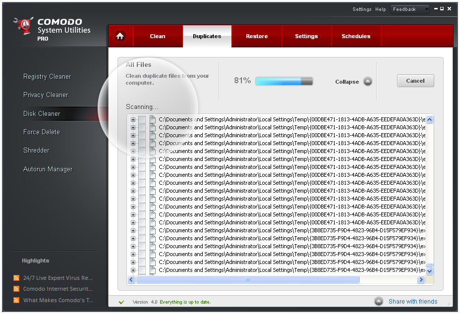 comodo system cleaner free